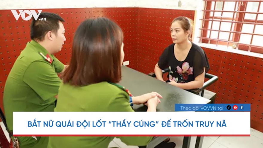 Bị truy nã ở Yên Bái, “nữ quái” trốn về Hà Nội hành nghề thầy cúng